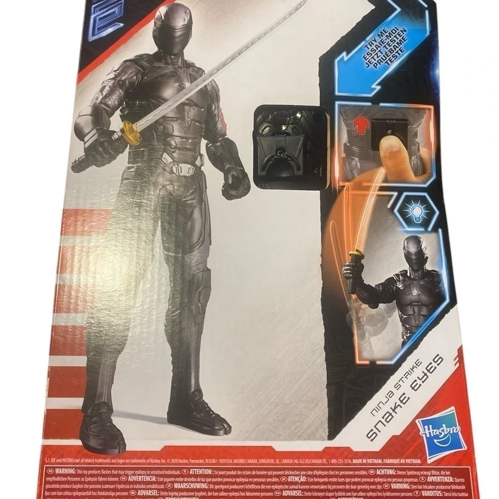 G I Joe Origins NEW * Ninja Strike Snake Eyes * Hasbro 12-Inch Action Figure